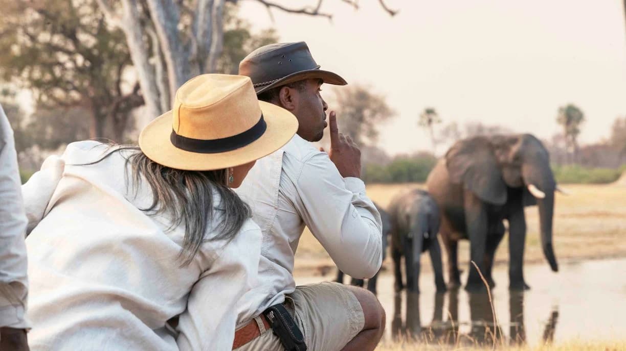 Guided nature walk in Akagera